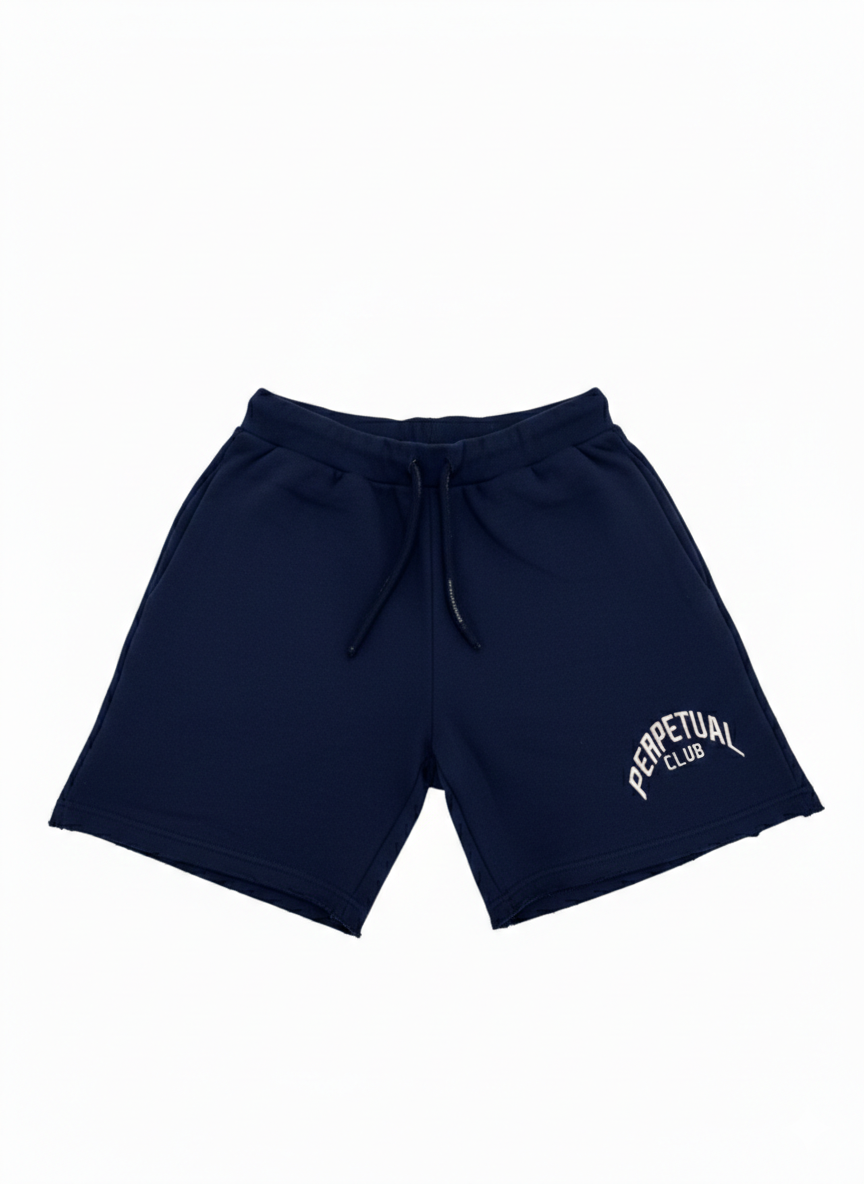 Navy Blue Signature Shorts