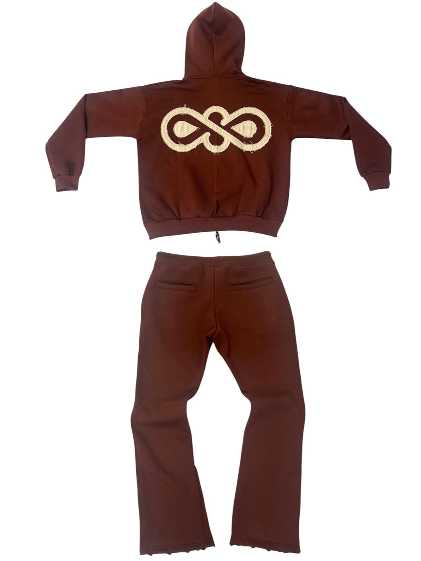 Brown Aura Signature Tracksuit