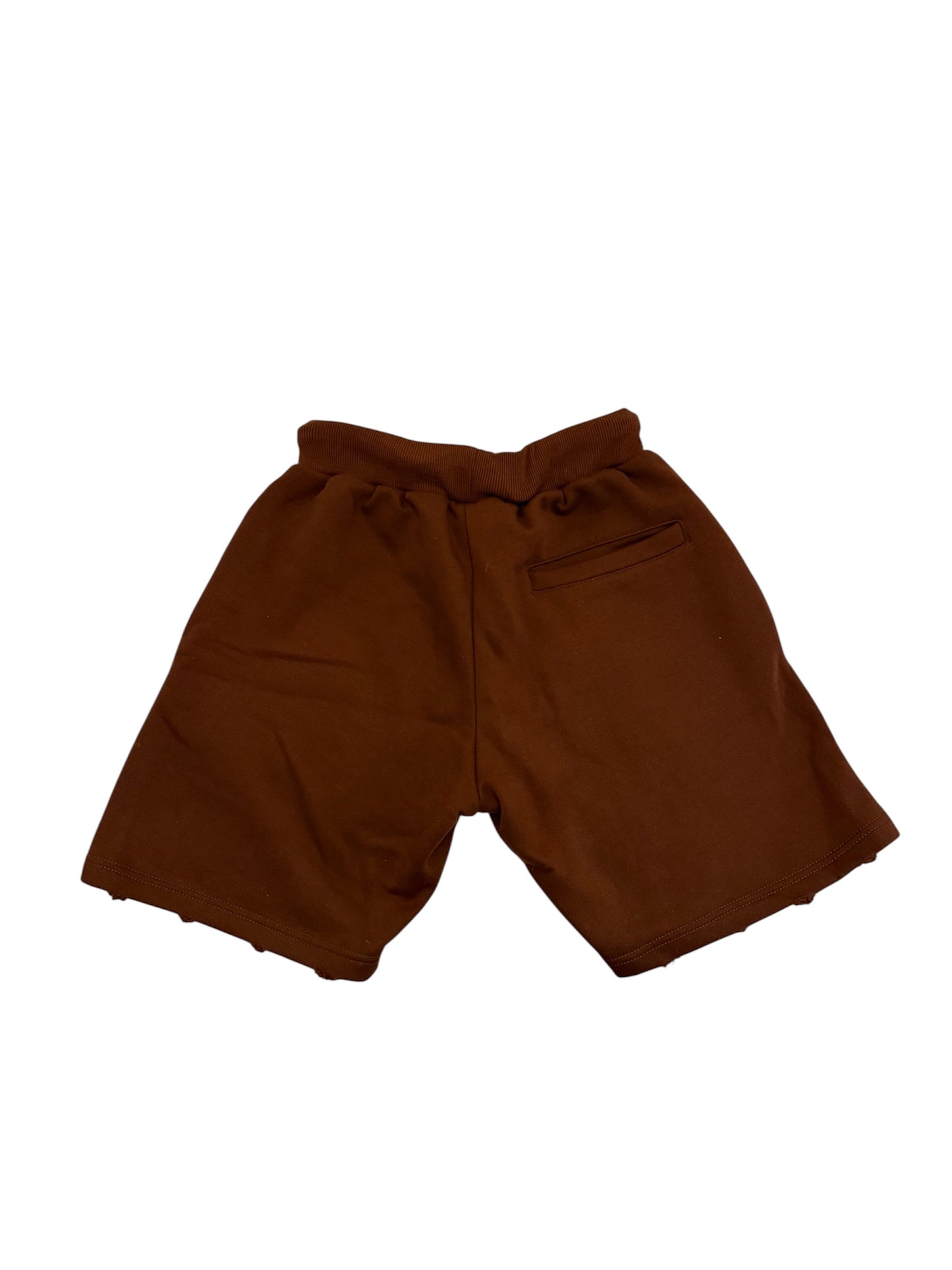 Brown Signature Shorts